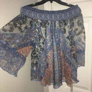 Hale bob off the shoulders top